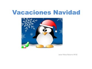 Vacaciones Navidad Javier Mora Navarro Nº20  