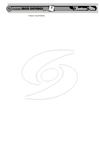 3
Profesora: Sayda Meléndez.
 