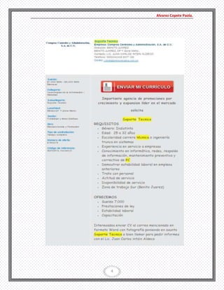 Alvarez Copete Paola.
4