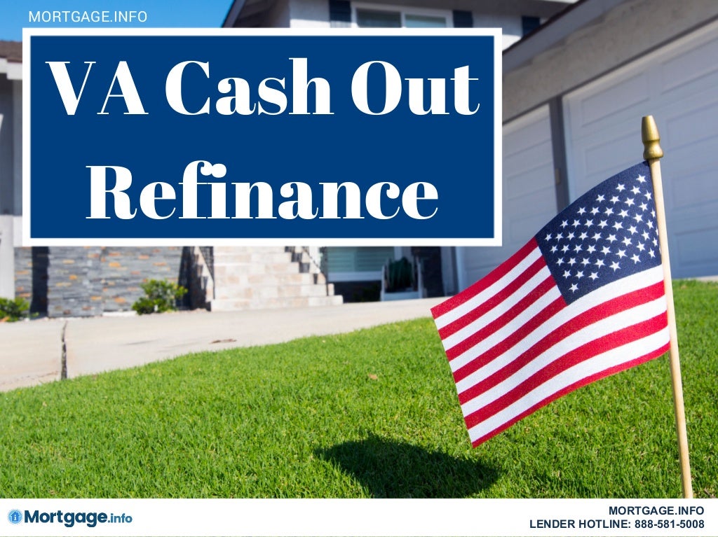 VA Cash Out Refinance