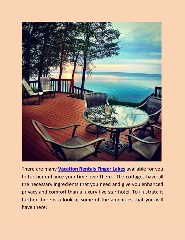 Book Vacation Rentals Finger Lakes Through Ferryland Cottage Rentals
