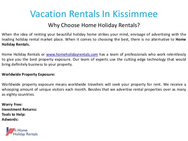 vacation rentals in kissimmee where to advertise rental property for free