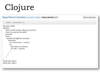 Clojure
