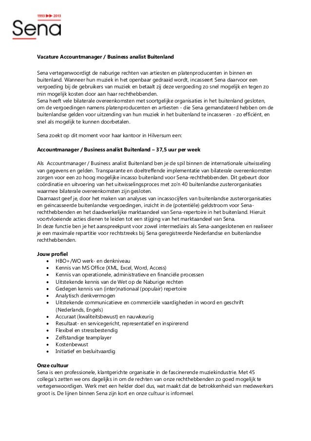 14+ Voorbeeld Motivatiebrief Data Analist