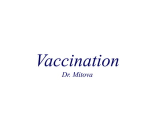 Vaccination Dr. Mitova 