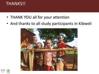 Vaccination as a way forward? A case study on how a poultry vaccination intervention influences poultry keeping in Kenya