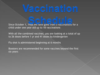 Vaccinations