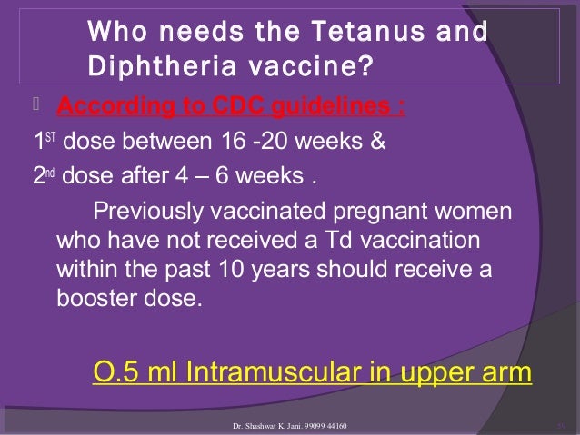 Vaccinations In Pregnancy By Dr Shashwat Jani