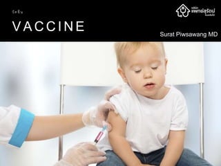 V A C C I N E
วัค ซี น
Surat Piwsawang MD
 