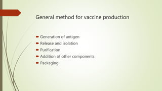 Vaccine preparation part 1 ppt | PPTX