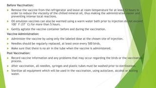 Pre Injection Information Vaccines | PPTX