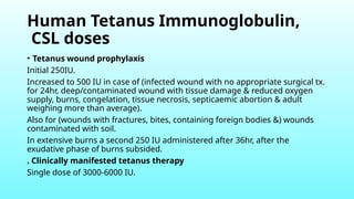 Common Venom Sera, Equines & Immunoglobuins used in Our Hospital.pptx