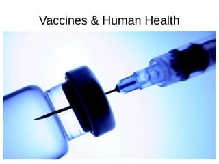 Vaccines & Human Health
 