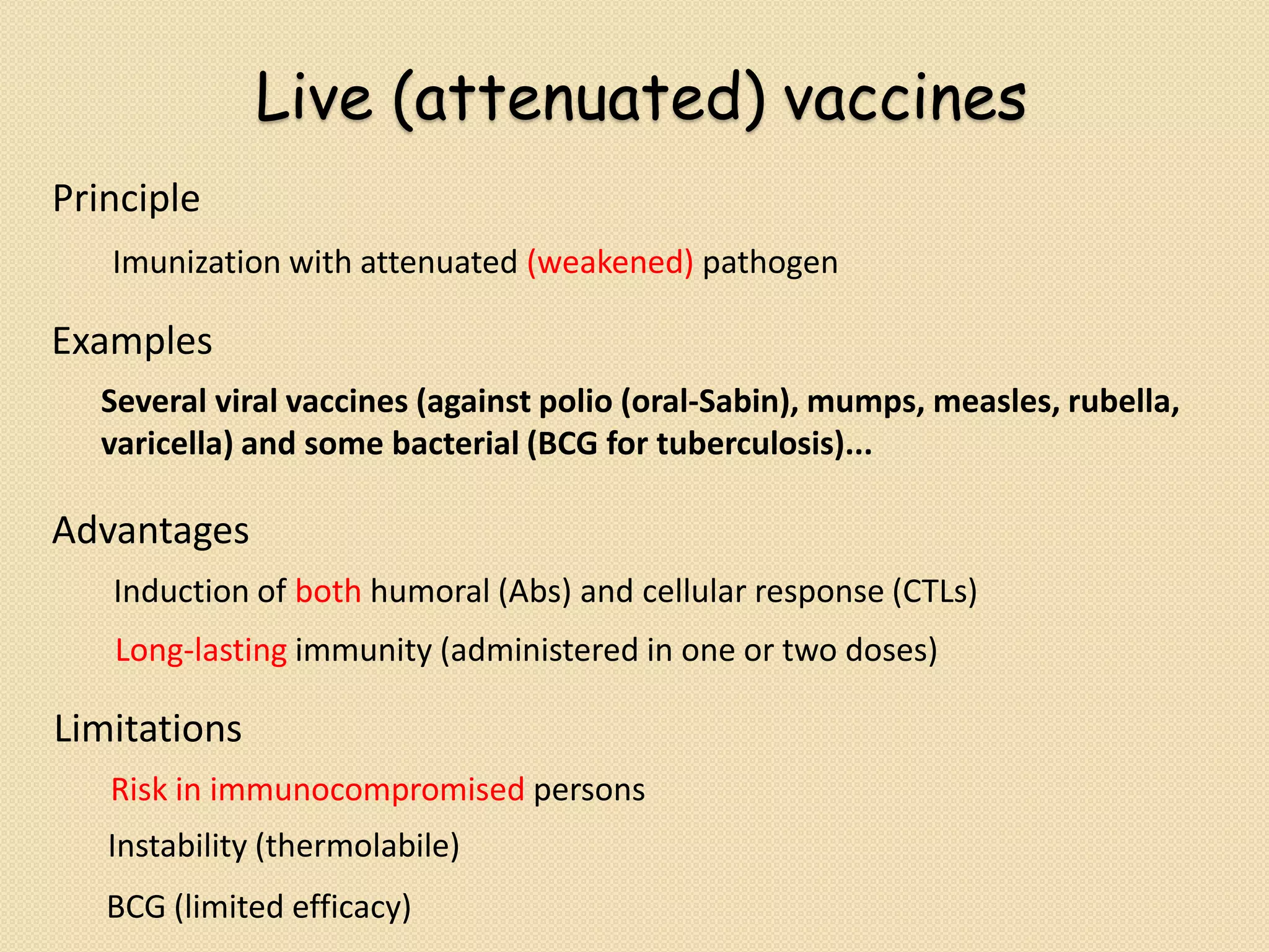 Pollio Examples Vaccines and sera | PPTX