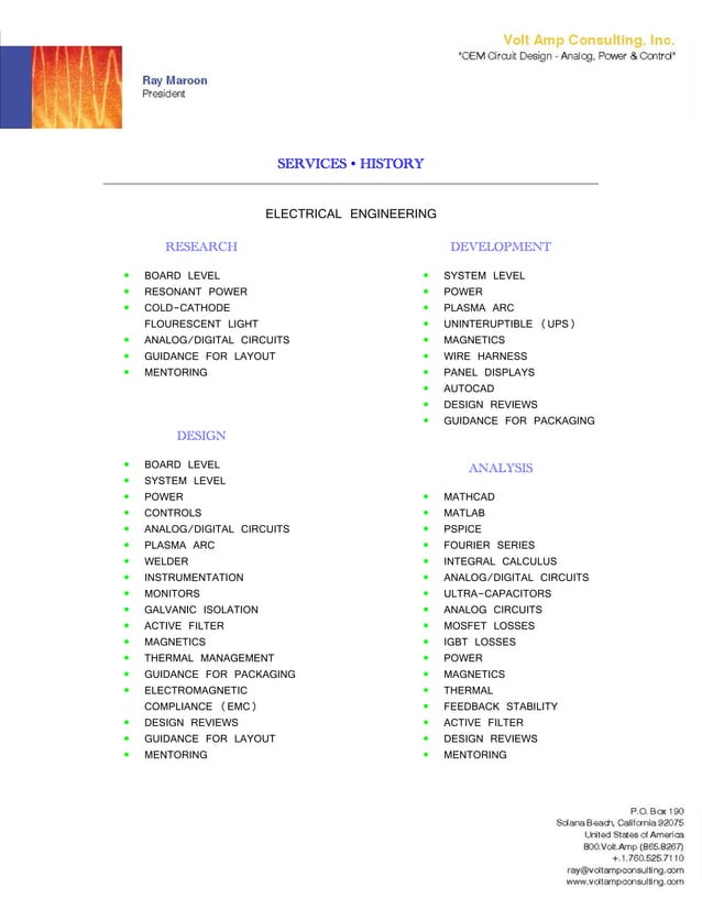 Vac Cover Letter, Business Profile, Resume Graphics E Letterhead