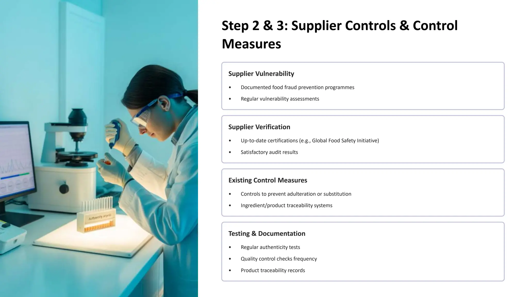 VACCP Checklist with eAuditor Audits & Inspections | PDF