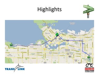 Feedback: “Did you enjoy the ride?”Over 1,000 riders came out to in 2009Yes, yes, yes! I am so happy I have found you! Thank you for all your work. ~ Grandma KathyThe ride was so well organized. Now we have more routes to add to our repertoire. We enjoyed the art immensely. ~ Bikennale Rider  