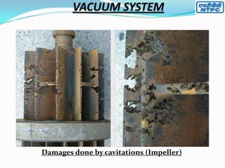 Damages done by cavitations (Impeller)

 