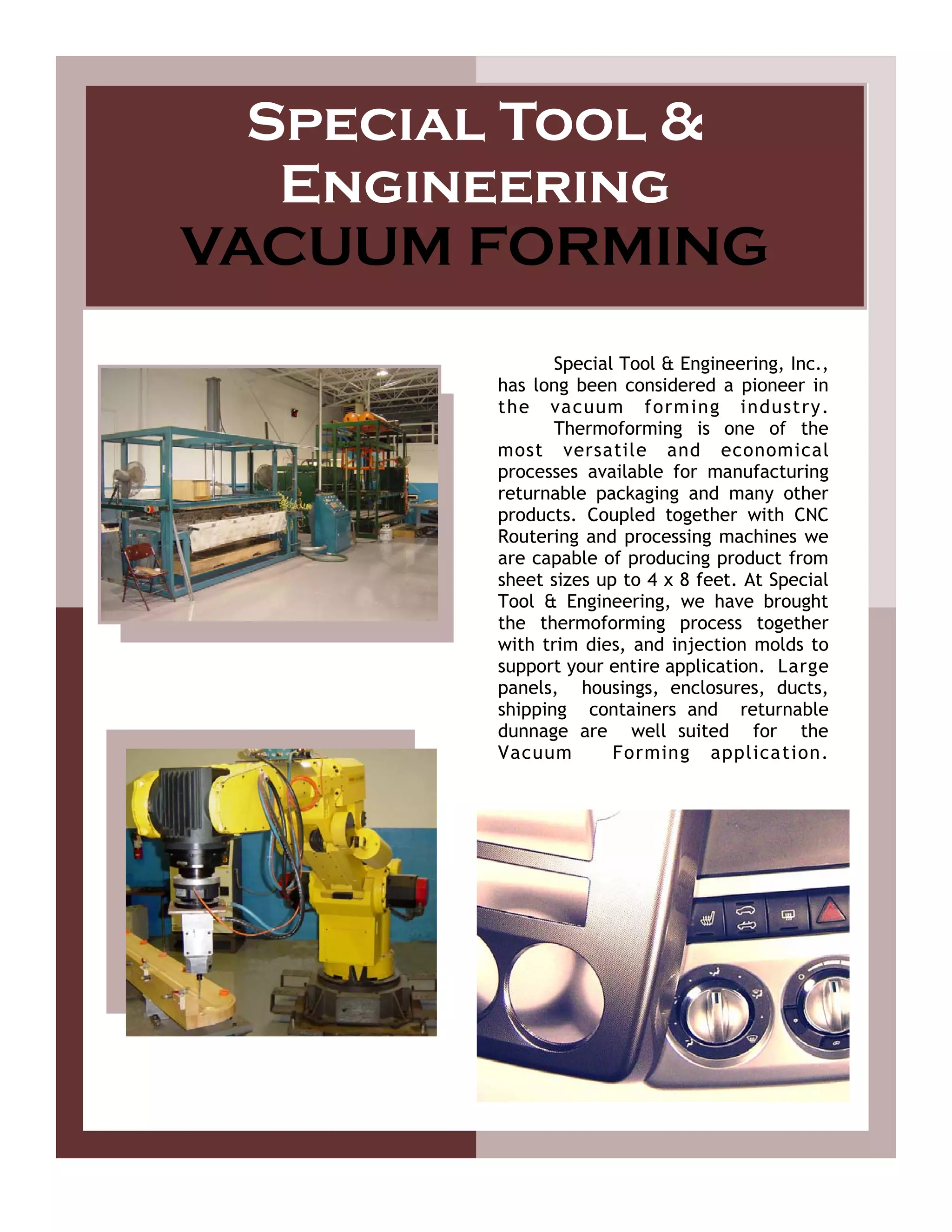 Vac Form Brochure PDF