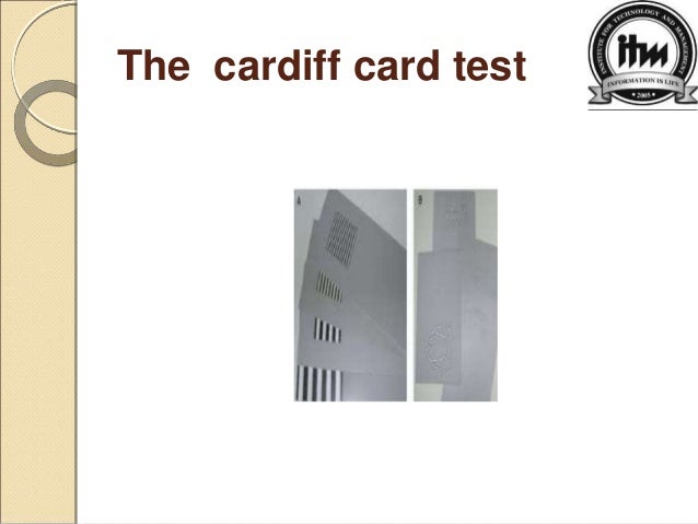 Cardiff Visual Acuity Chart