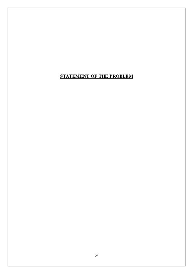Project report on old age homes Project report on old age homes