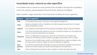 https://www.todamateria.com.br/sistema-imunologico/
 