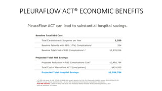 Value Analysis Committee Presentation - PleuraFlow® ACT® System | PDF