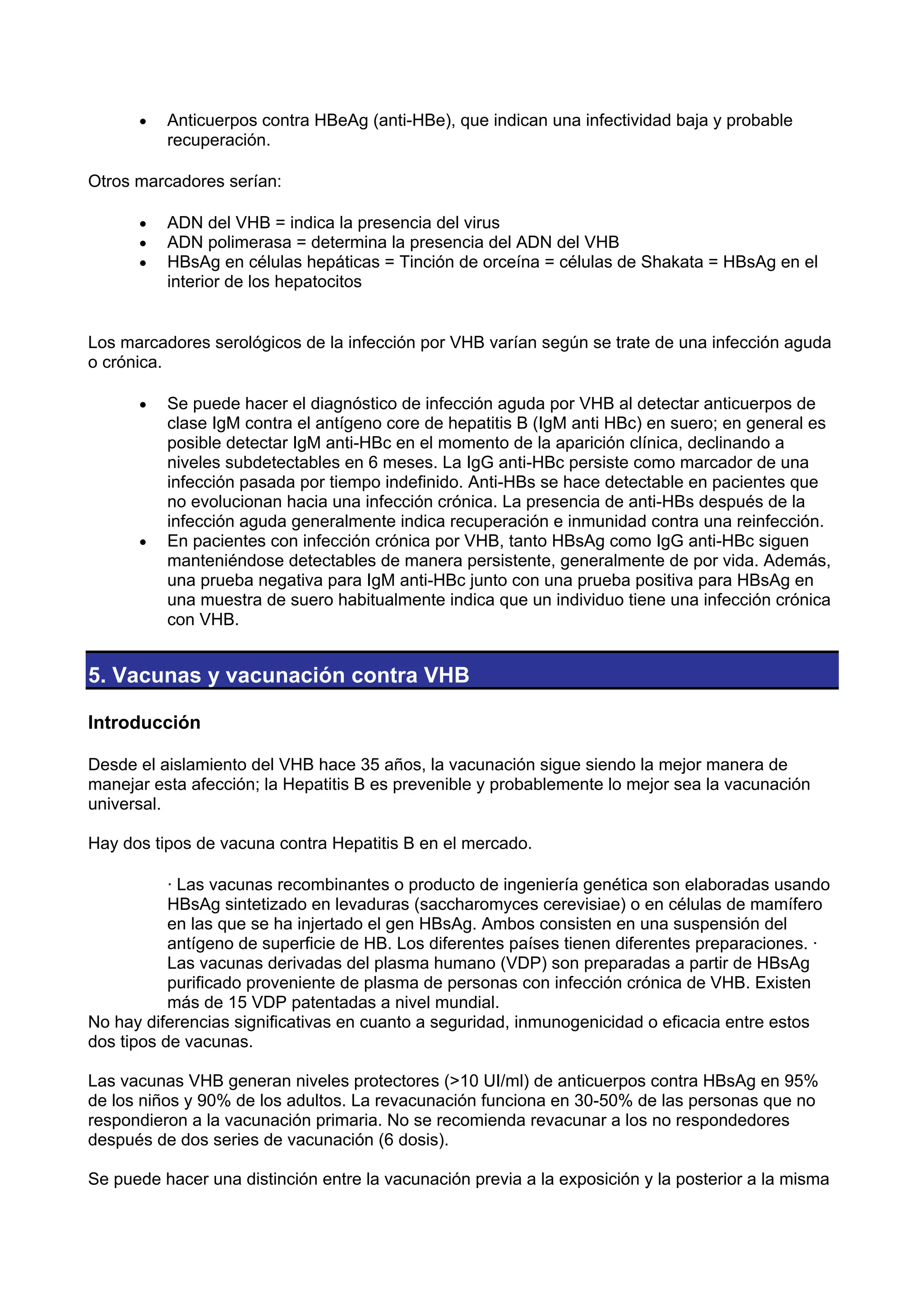 Vacunacion Hepatitis B