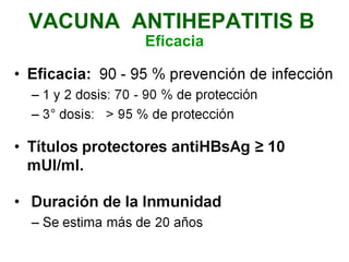 Vacuna para hepatitis B | PPT