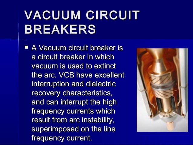 Vacuum Circuit Breaker