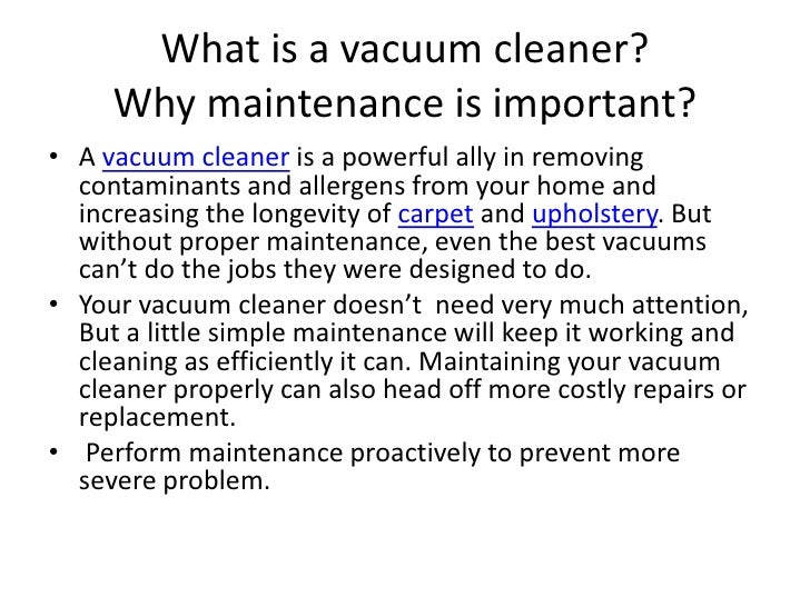 Vacuum Cleaner