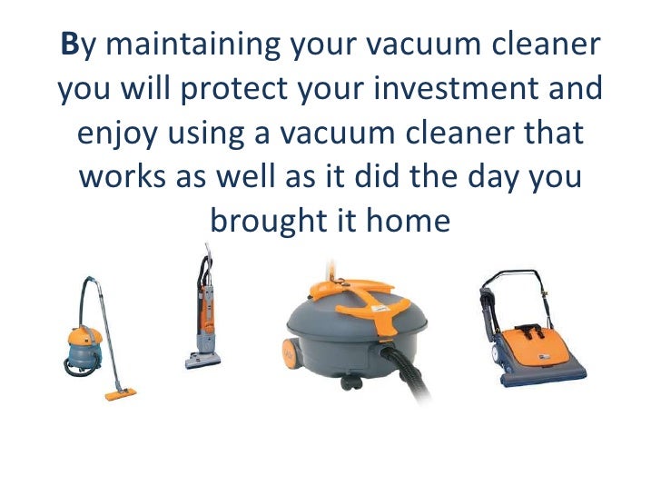 Tips For Maintaining Vacuum Cleaner