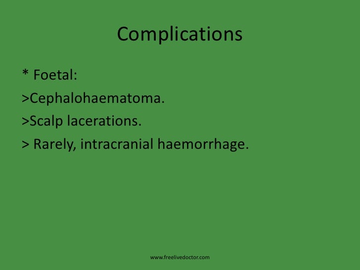 Vacuum extraction (ventouse)