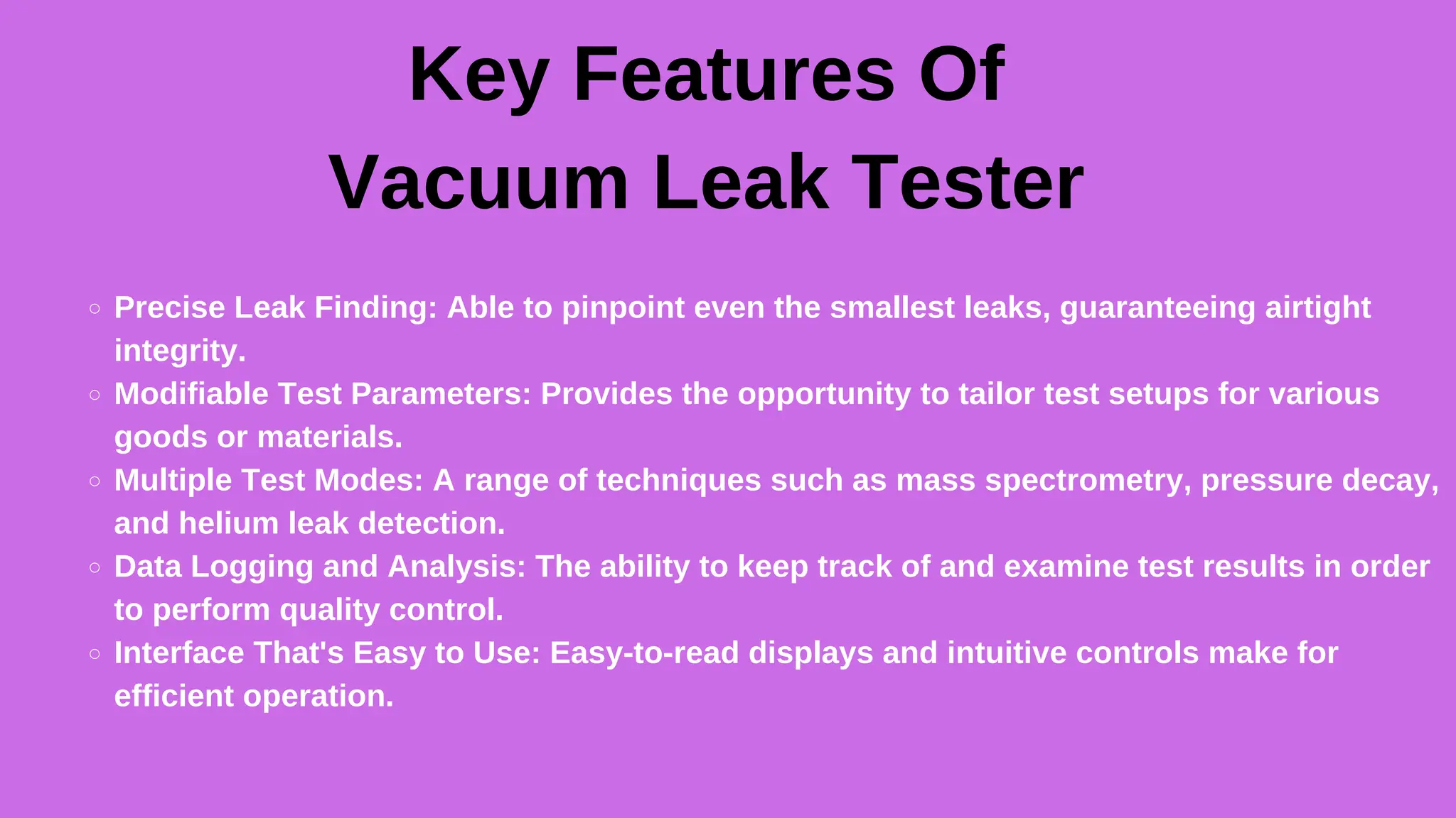 Vacuum Leak Tester PDF
