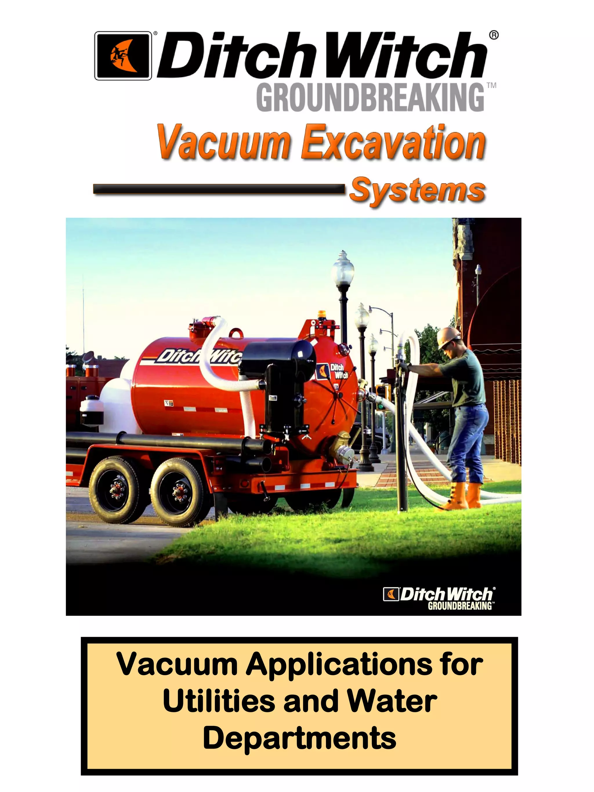 Vacuum Excavation System | PDF
