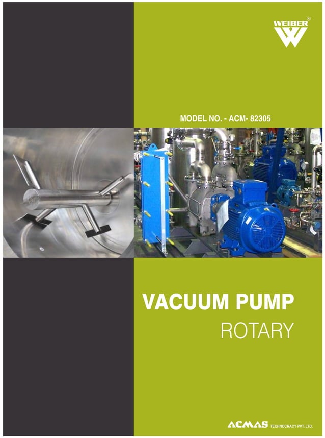 Vacuum pump rotary
