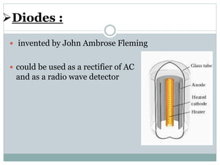 First Tube Diode Vacuum tube | PPTX