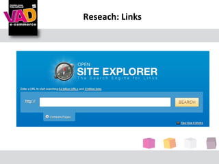 Reseach: Links
 