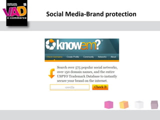 Social Media-Brand protection
 