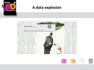 A data explosion
 