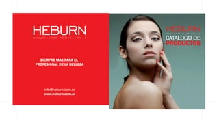 Heburn Cosmeticos - Catalogo de productos 2011