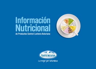 Información
Nutricionalde Productos Central Lechera Asturiana
 