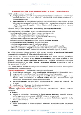 Vademecum GDPR e Privacy negli studi legali - Edizione Nazionale