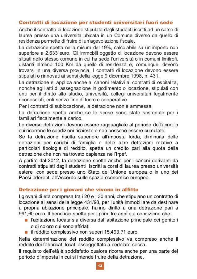 Vademecum Abitare Per Gli Studenti Universitari