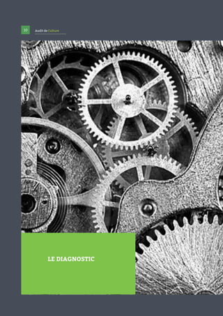 10

Audit de Culture

LE DIAGNOSTIC

 