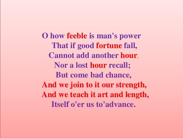 Sweetest love i do not go essay image