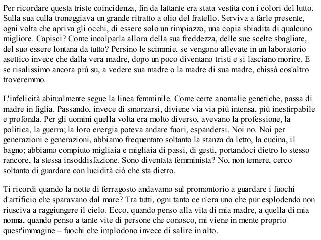 Mia sorella si sposa lettera
