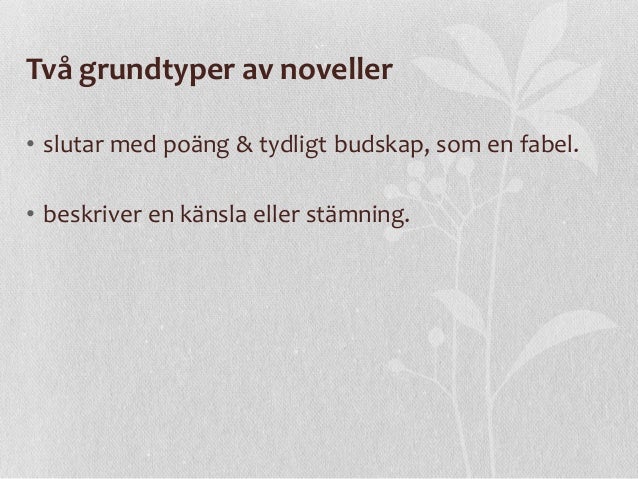 Vad r En Novell vad-r-en-novell
