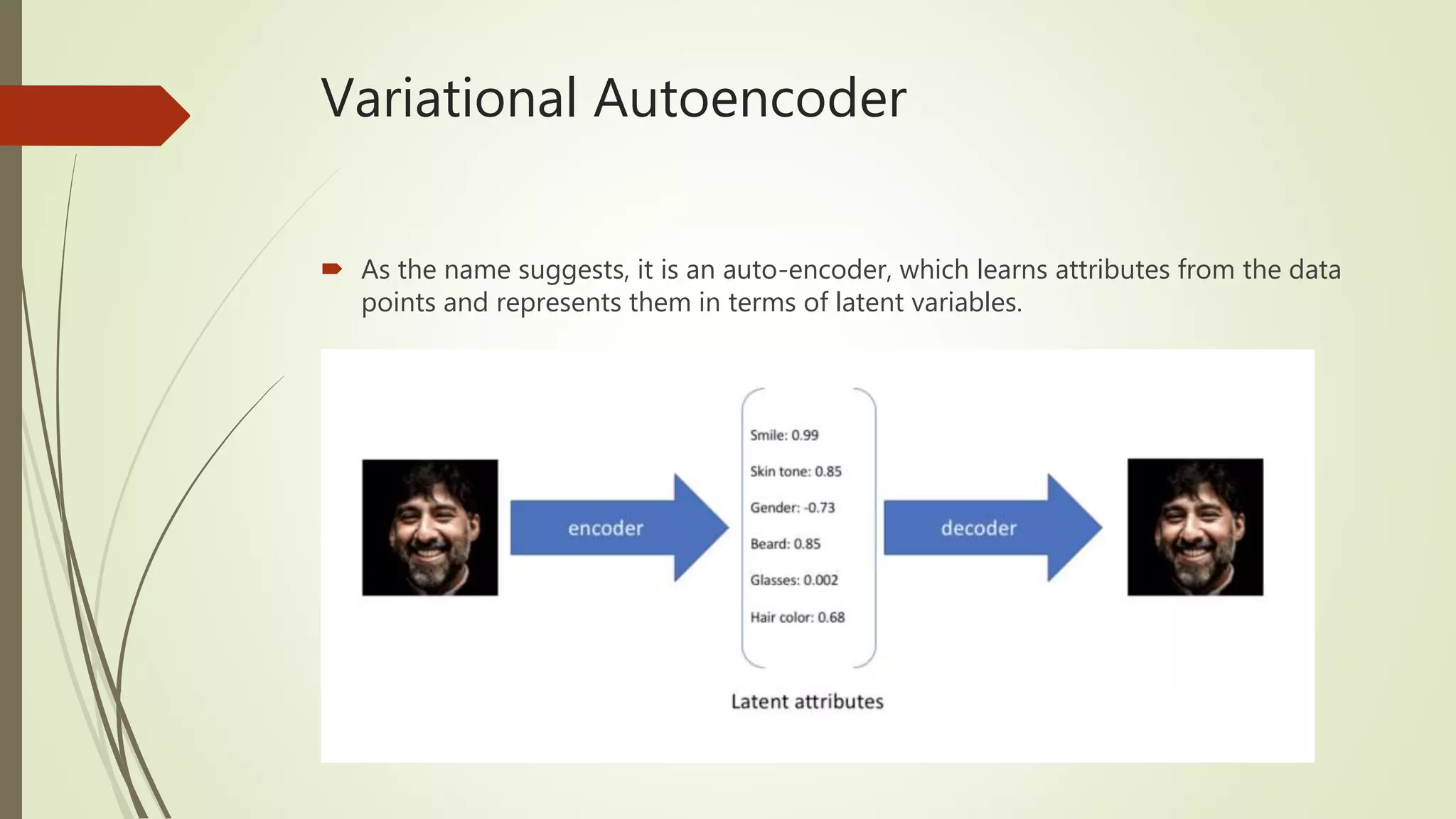 Variational Auto Encoder and the Math Behind | PPT