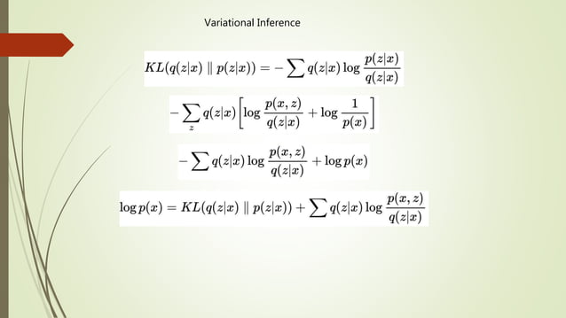 Variational Auto Encoder and the Math Behind | PPT